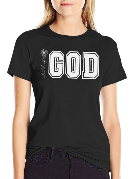 Child of God Black Christian T-Shirt