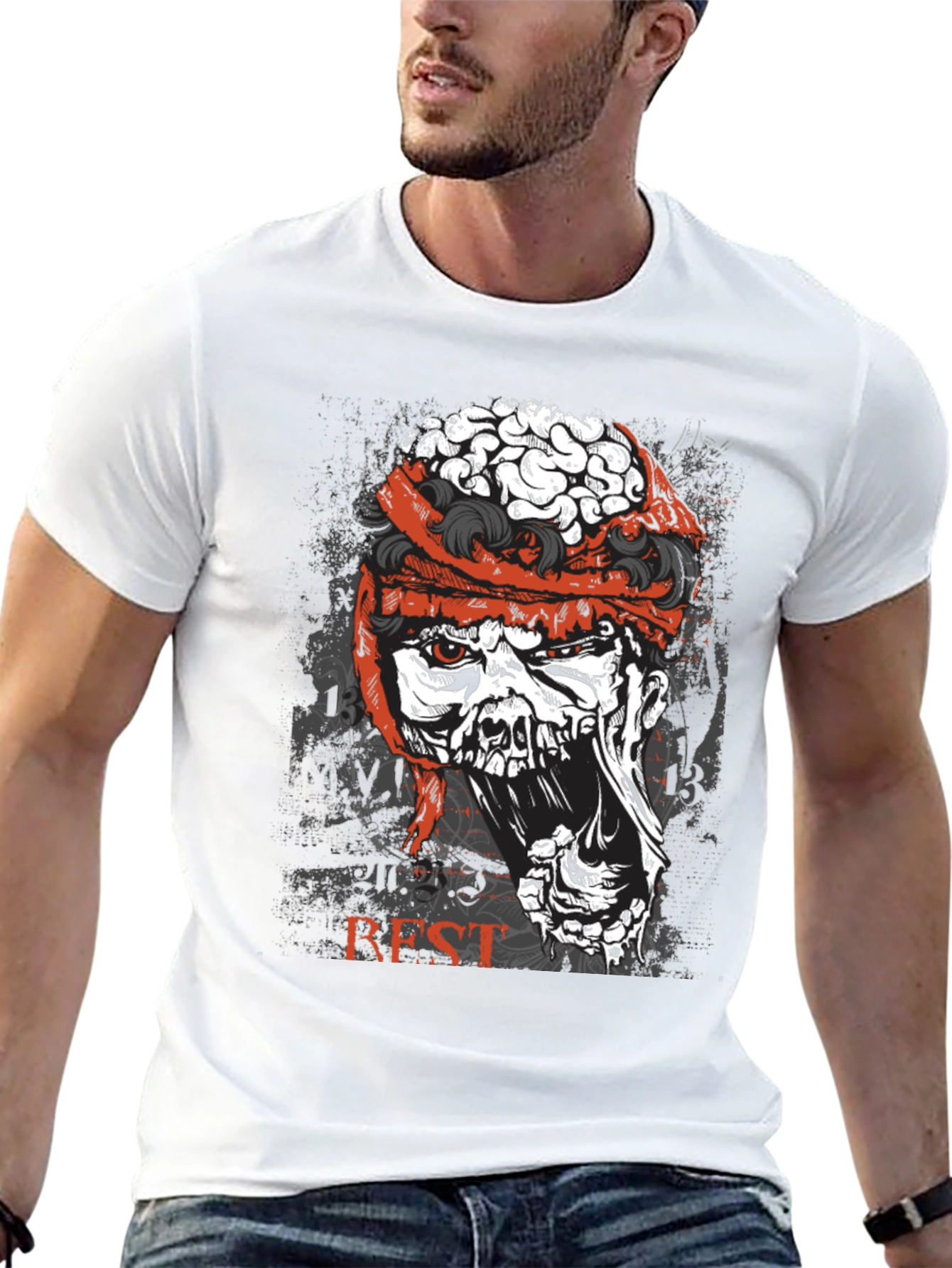 Zombie Headband T-Shirt