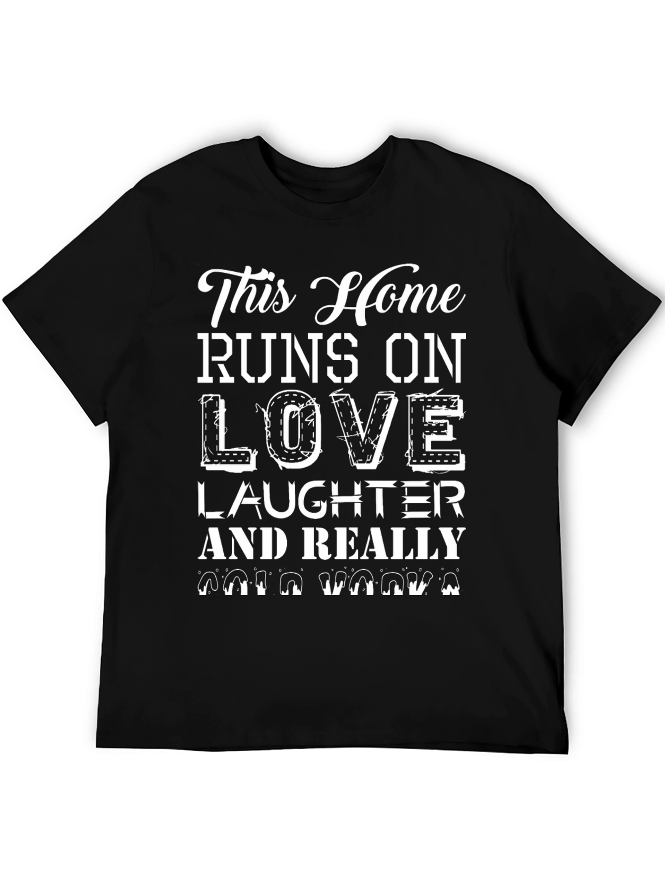 Home Runs on Love Laughter & Vodka T-Shirt
