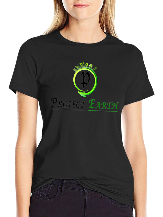 Project Earth Black T-Shirt - Eco-Friendly Design