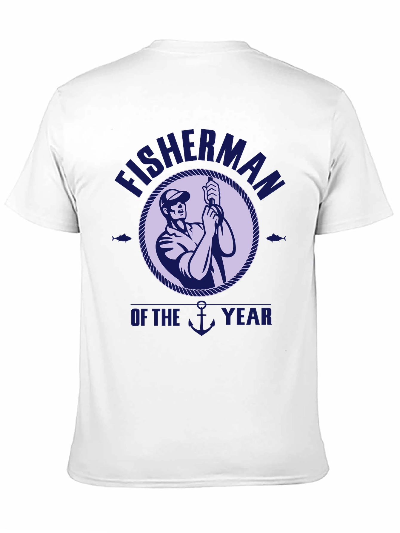 Fisherman of the Year Graphic T-Shirt - Black