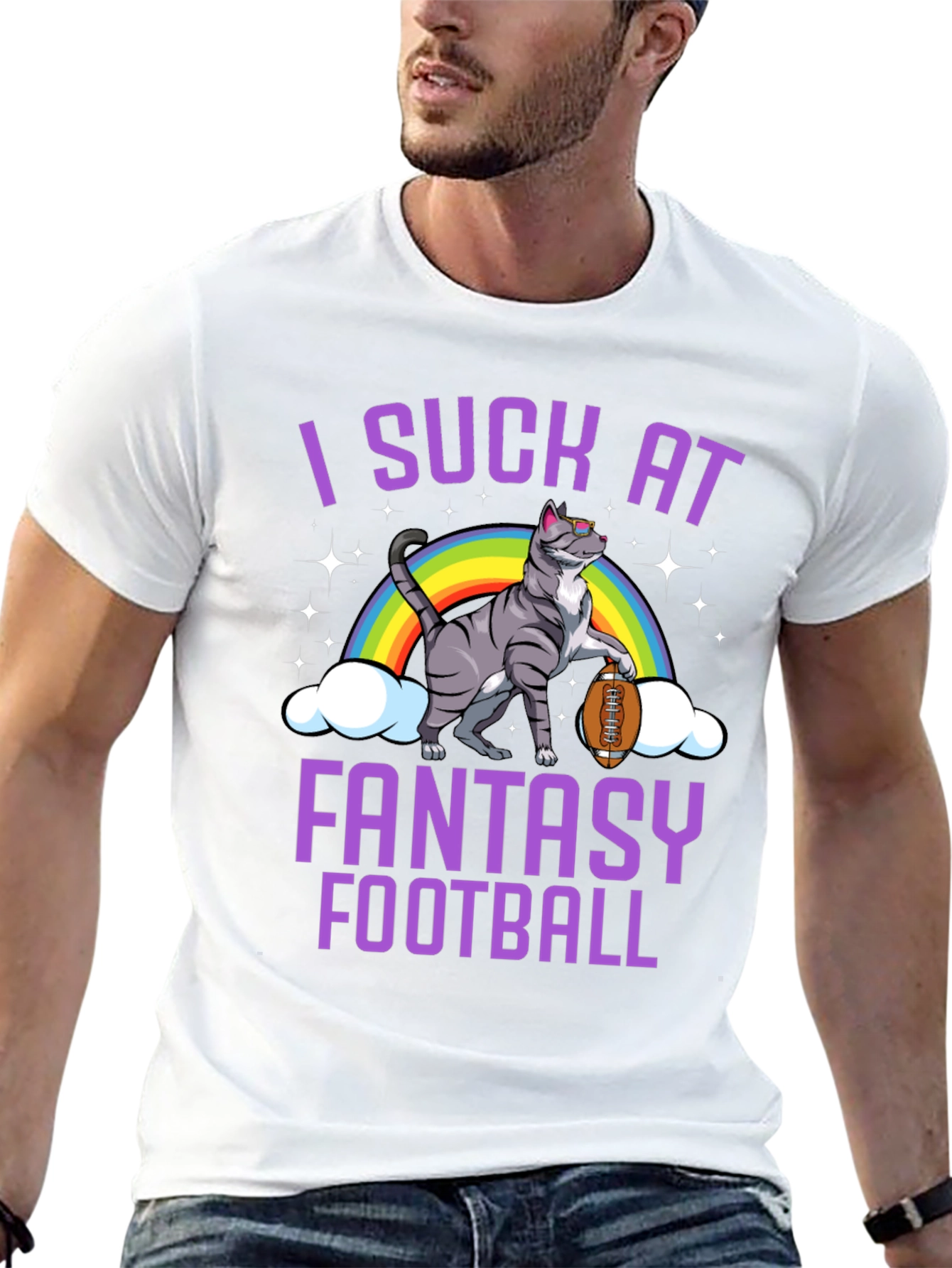 I Suck at Fantasy Football T-Shirt