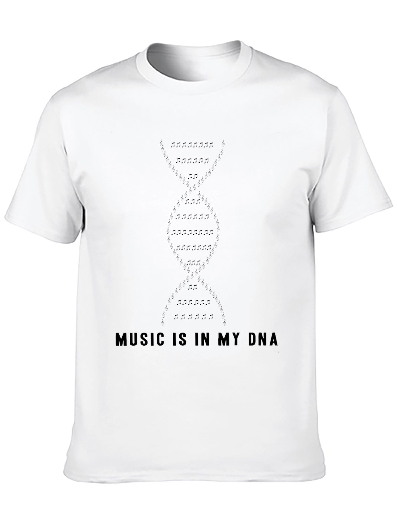 Music In My DNA Black T-Shirt