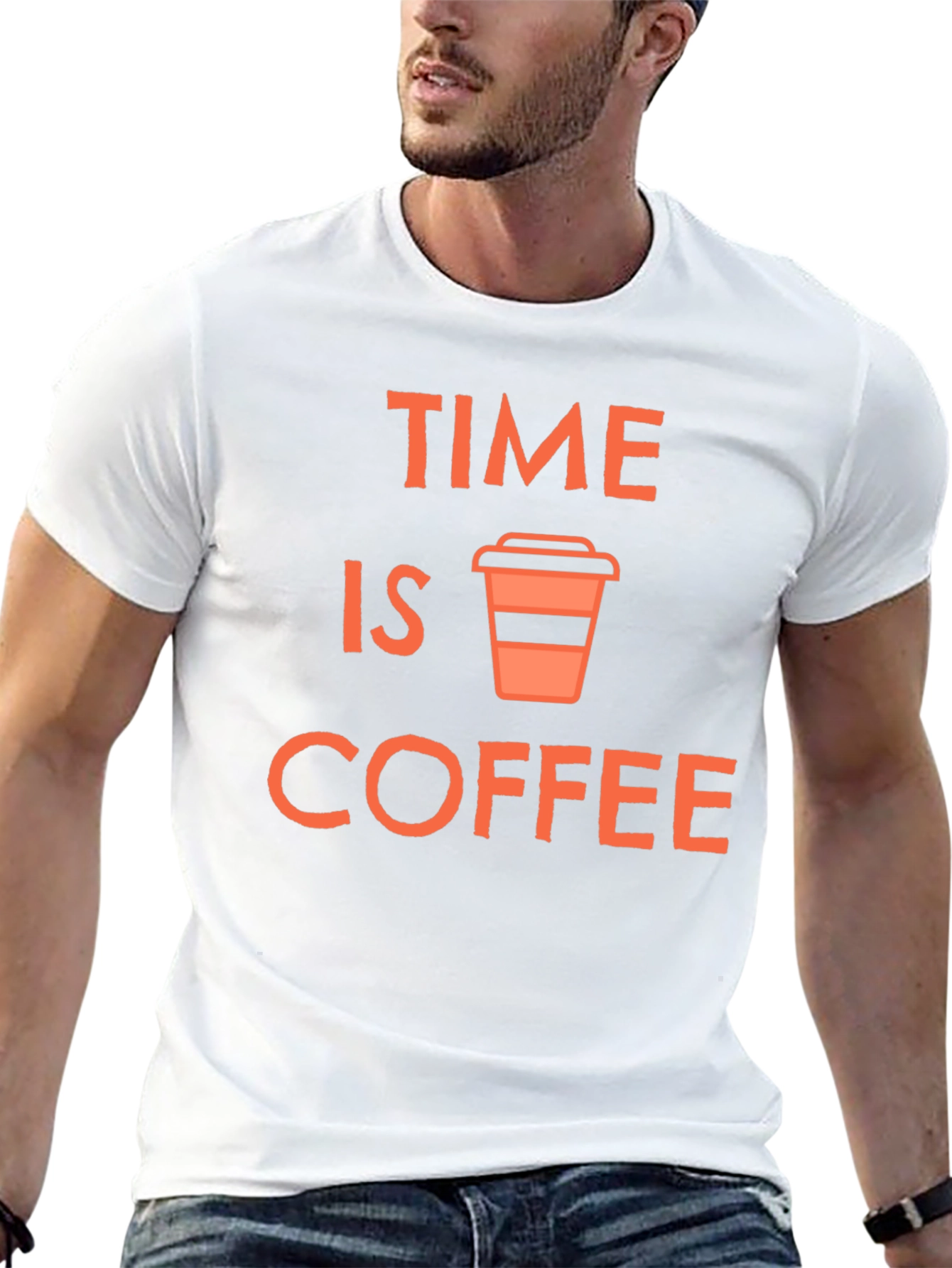Time is Coffee T-Shirt - Black