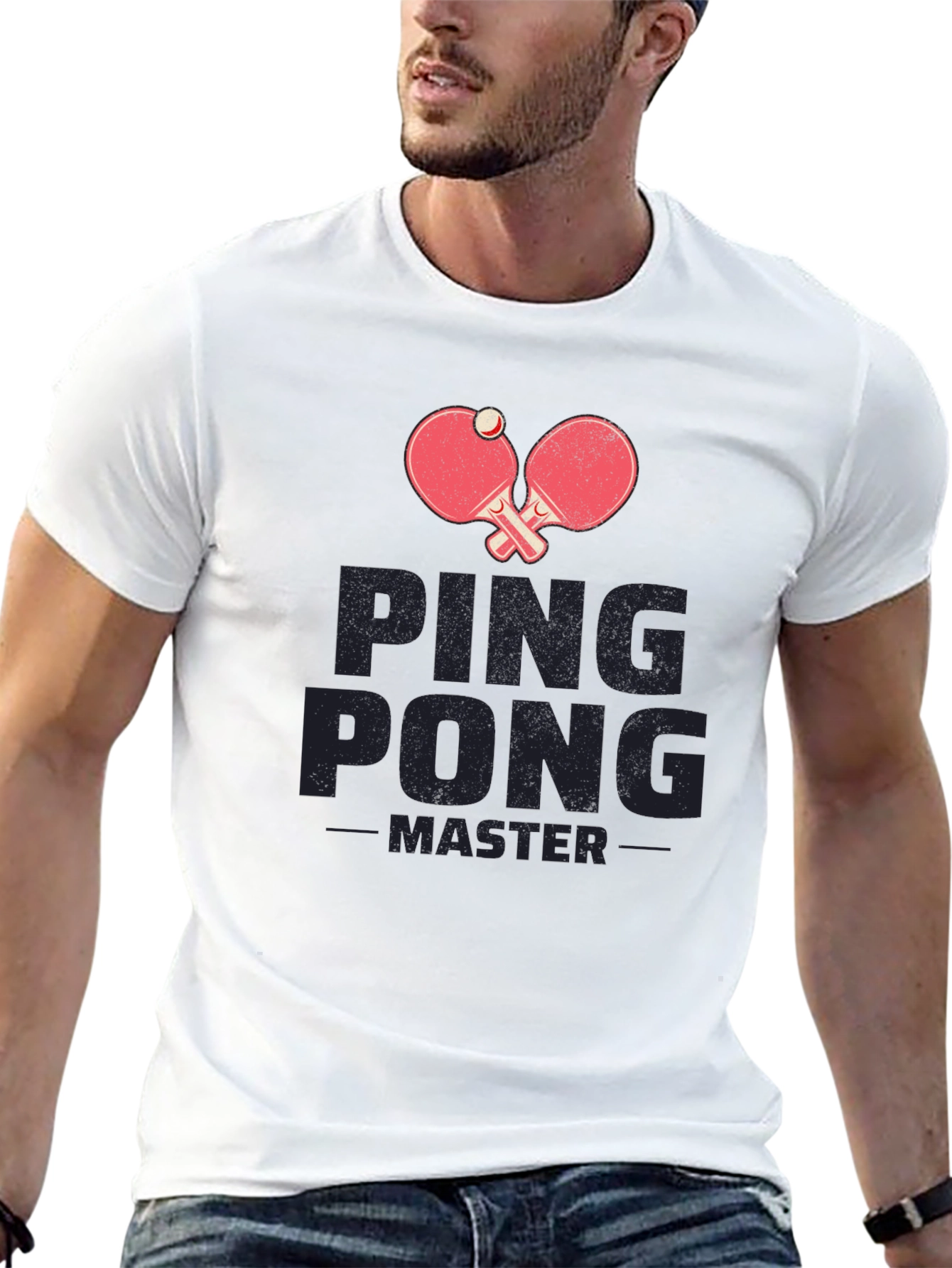 Ping Pong Master T-Shirt - Table Tennis Fan Apparel