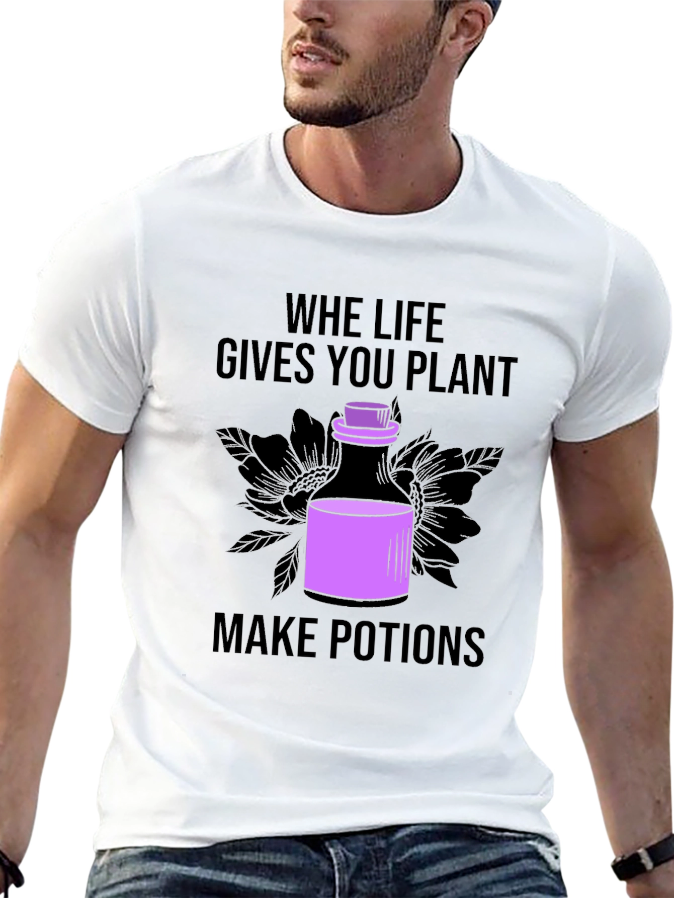 Plant Potion T-Shirt - Fun Graphic Tee