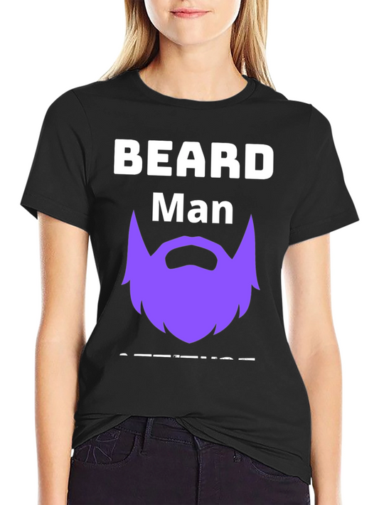 Beard Man T-Shirt: Funny Graphic Tee for Bearded Men