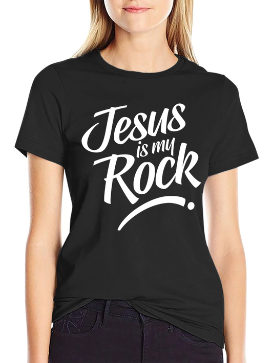 Jesus is my Rock Christian T-Shirt
