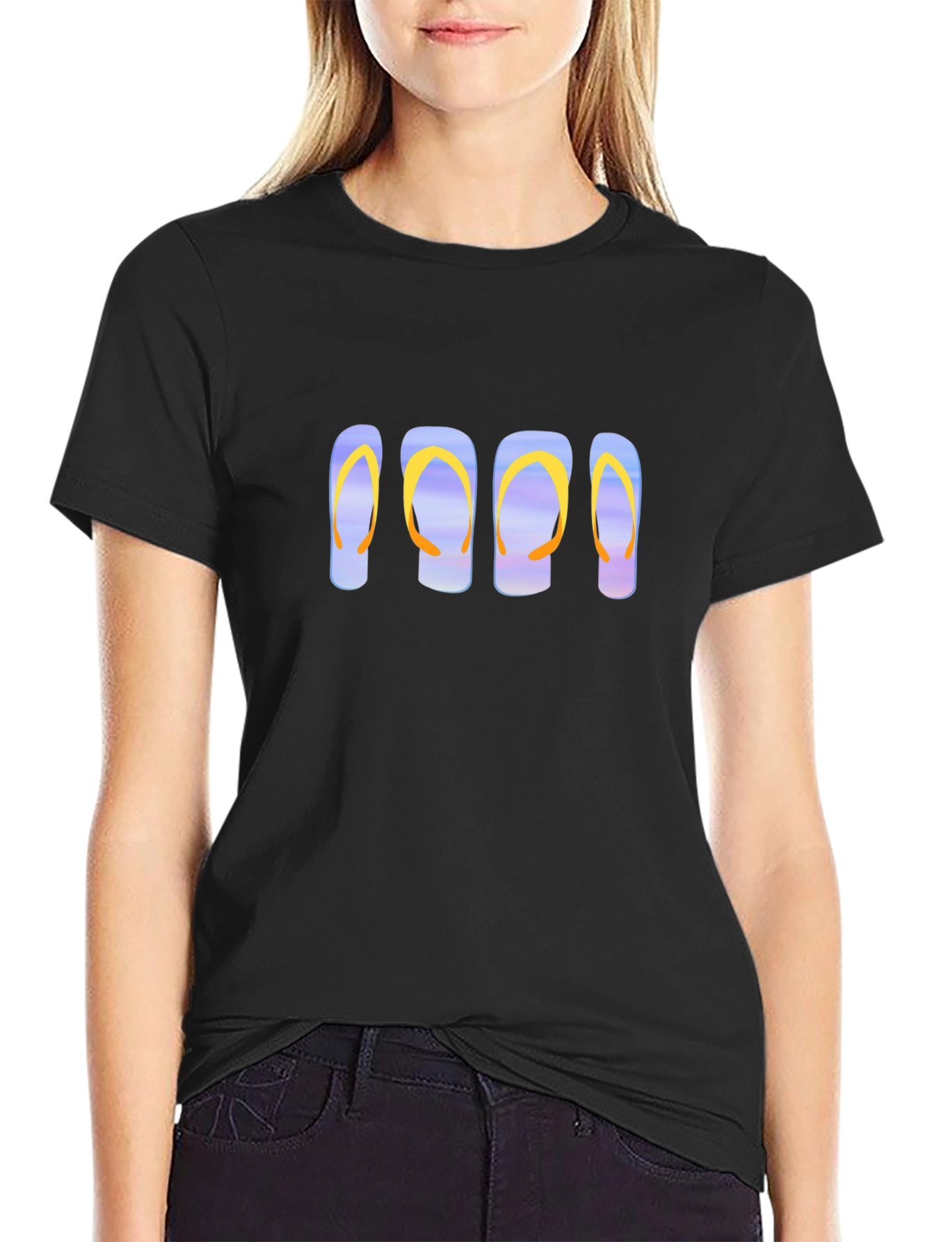 Cool Flip Flop Graphic T-Shirt