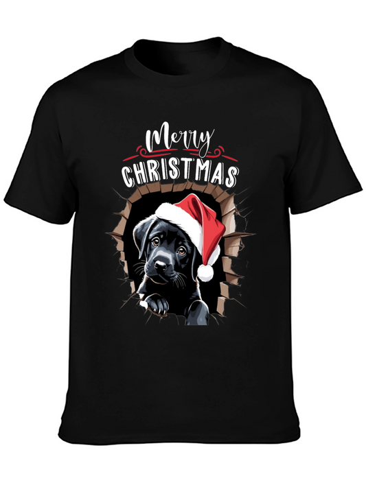Merry Christmas Labrador T-Shirt
