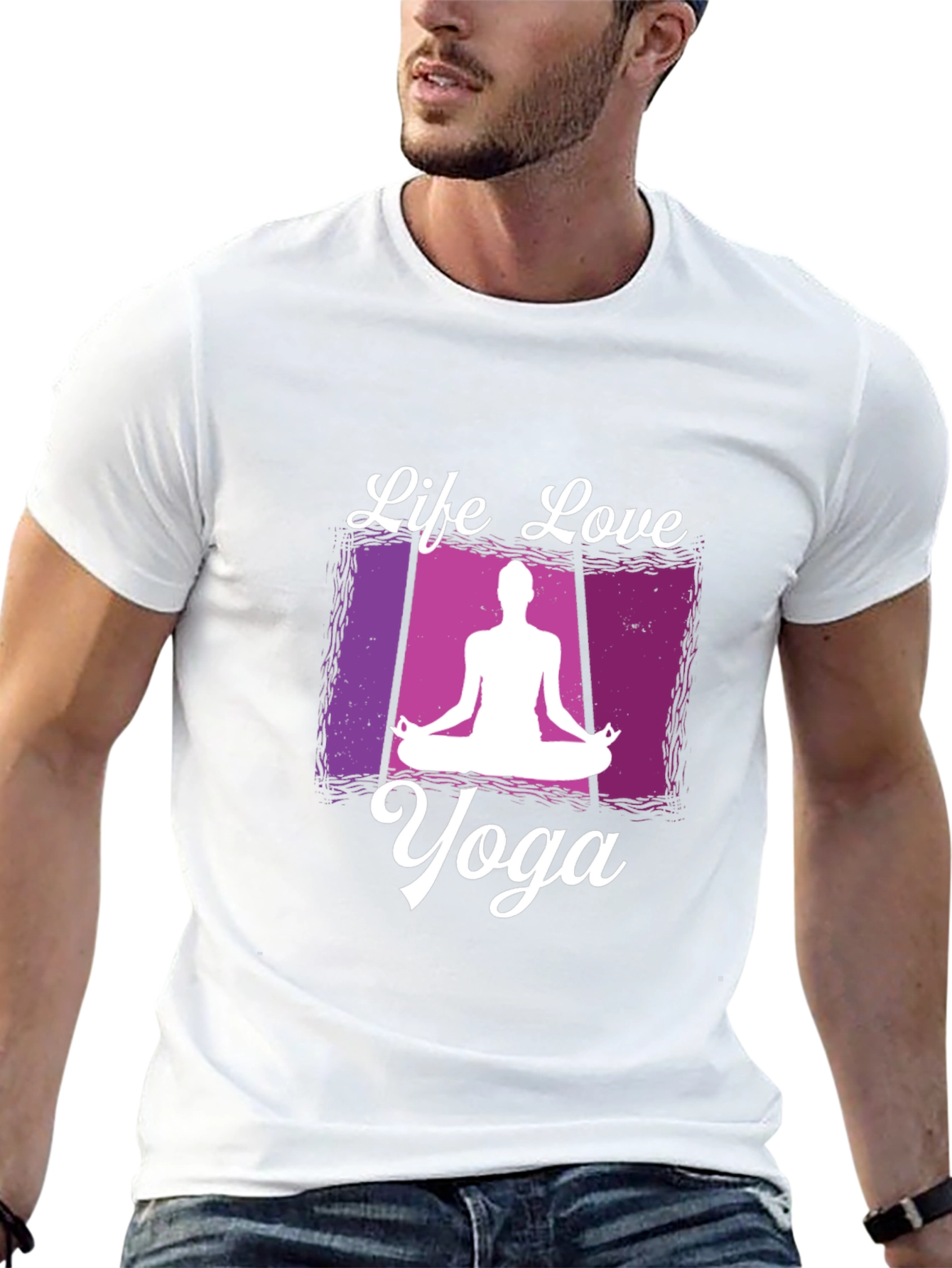 Life Love Yoga Graphic T-Shirt