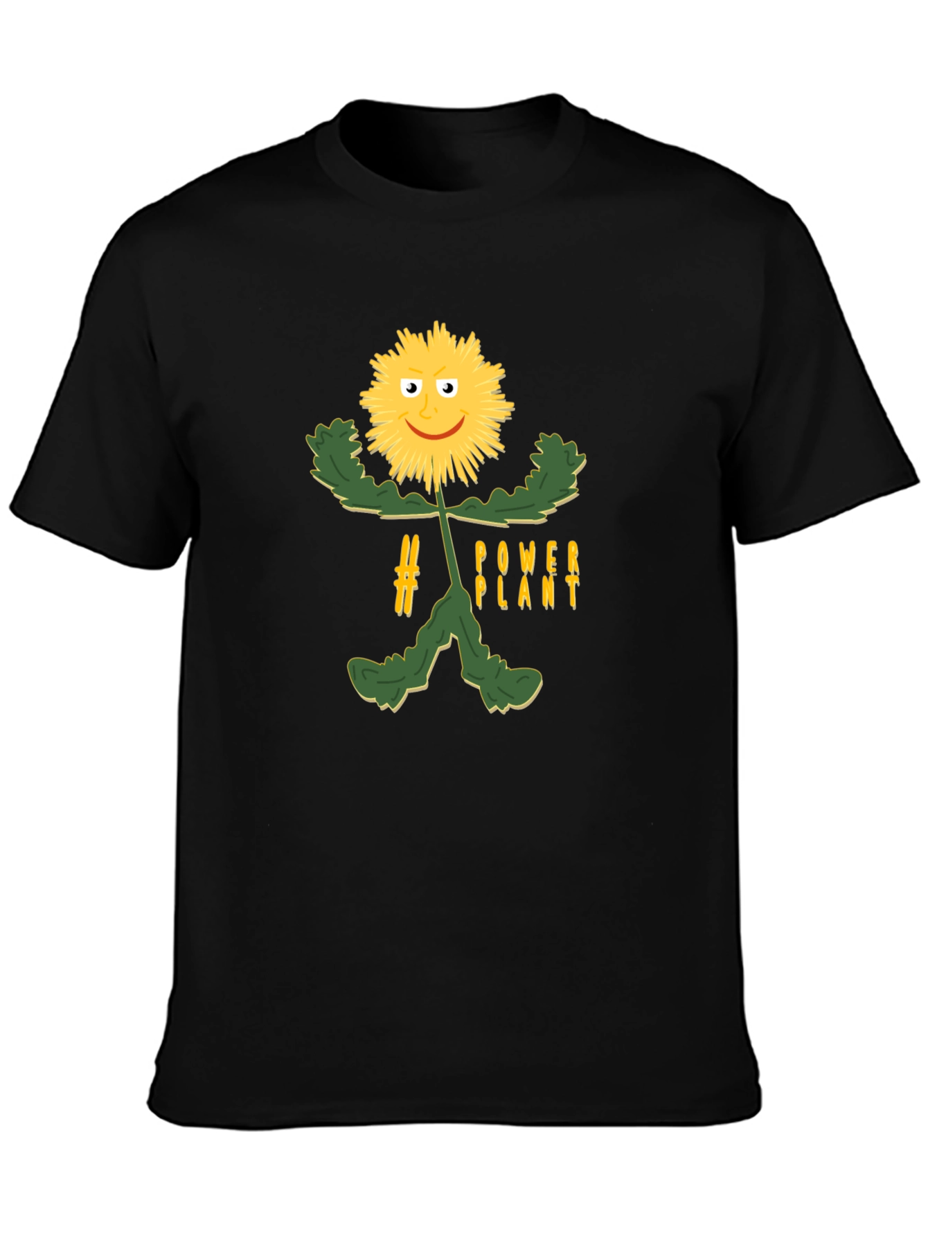 Power Plant Graphic Tee - Black Unisex T-Shirt