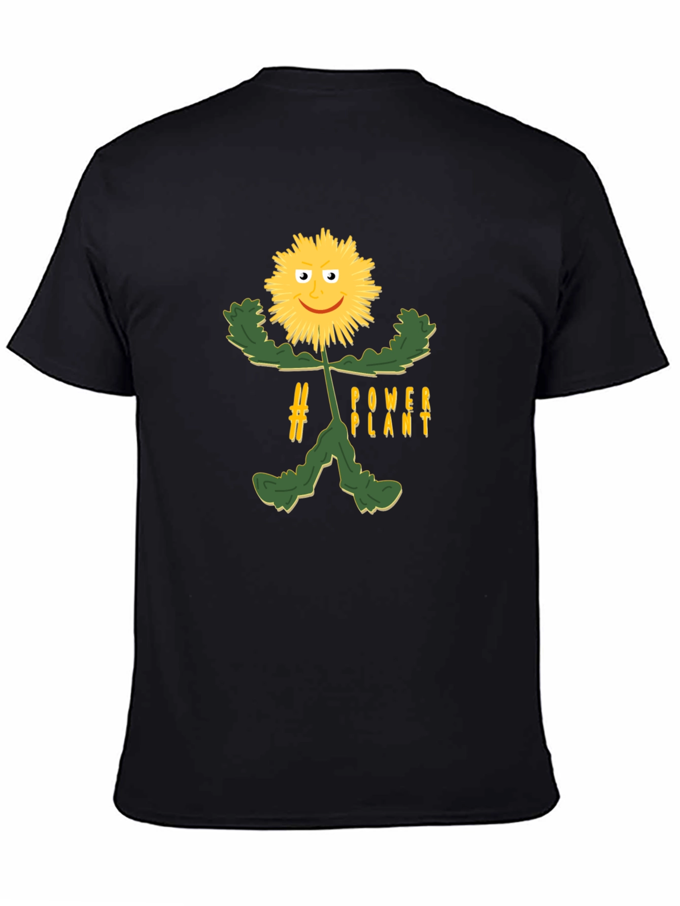 Power Plant Graphic Tee - Black Unisex T-Shirt
