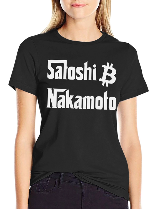 Satoshi Nakamoto Bitcoin T-Shirt Crypto Tee