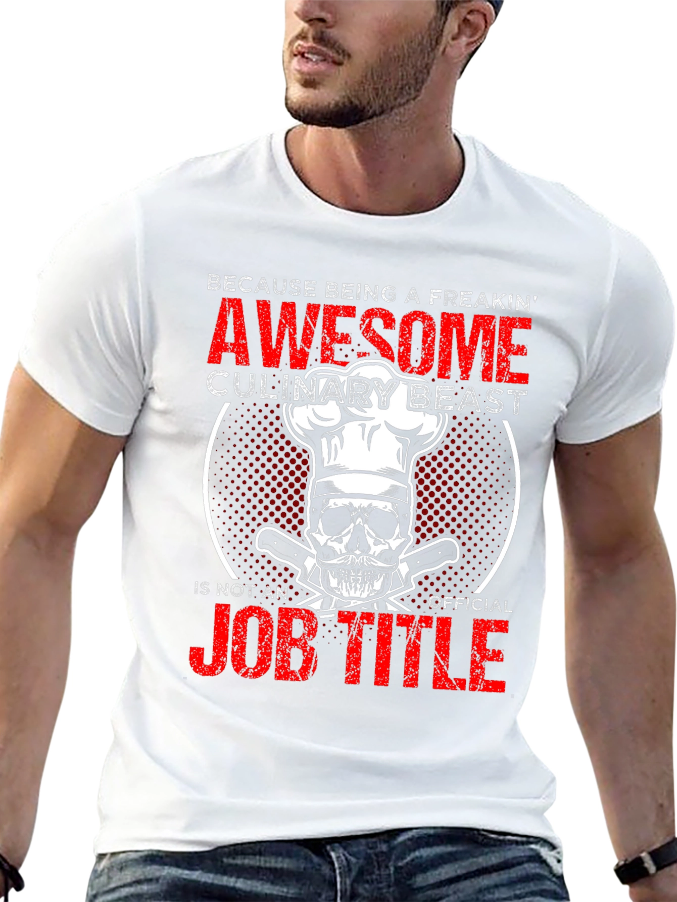 Awesome Culinary Beast Graphic T-Shirt