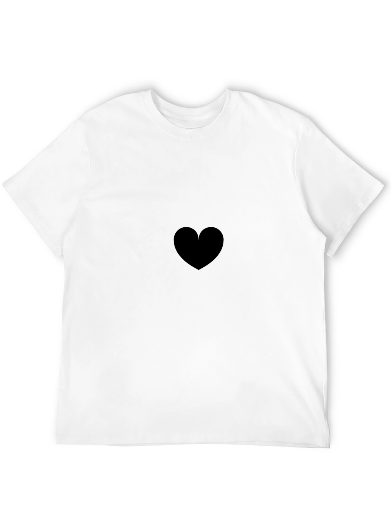 Black Heart Tee - Classic Comfort Fit