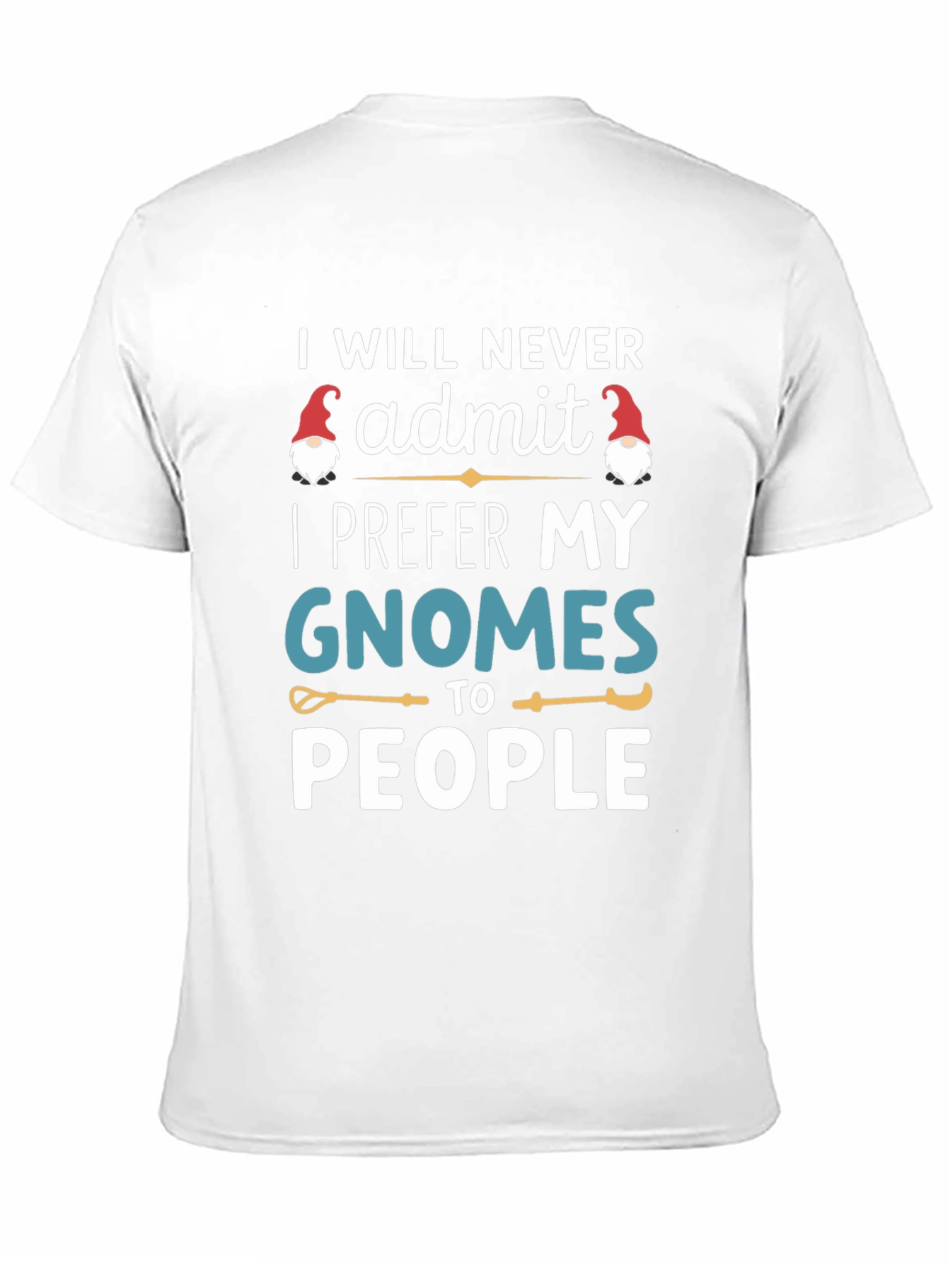Gnomes Before People Graphic Tee