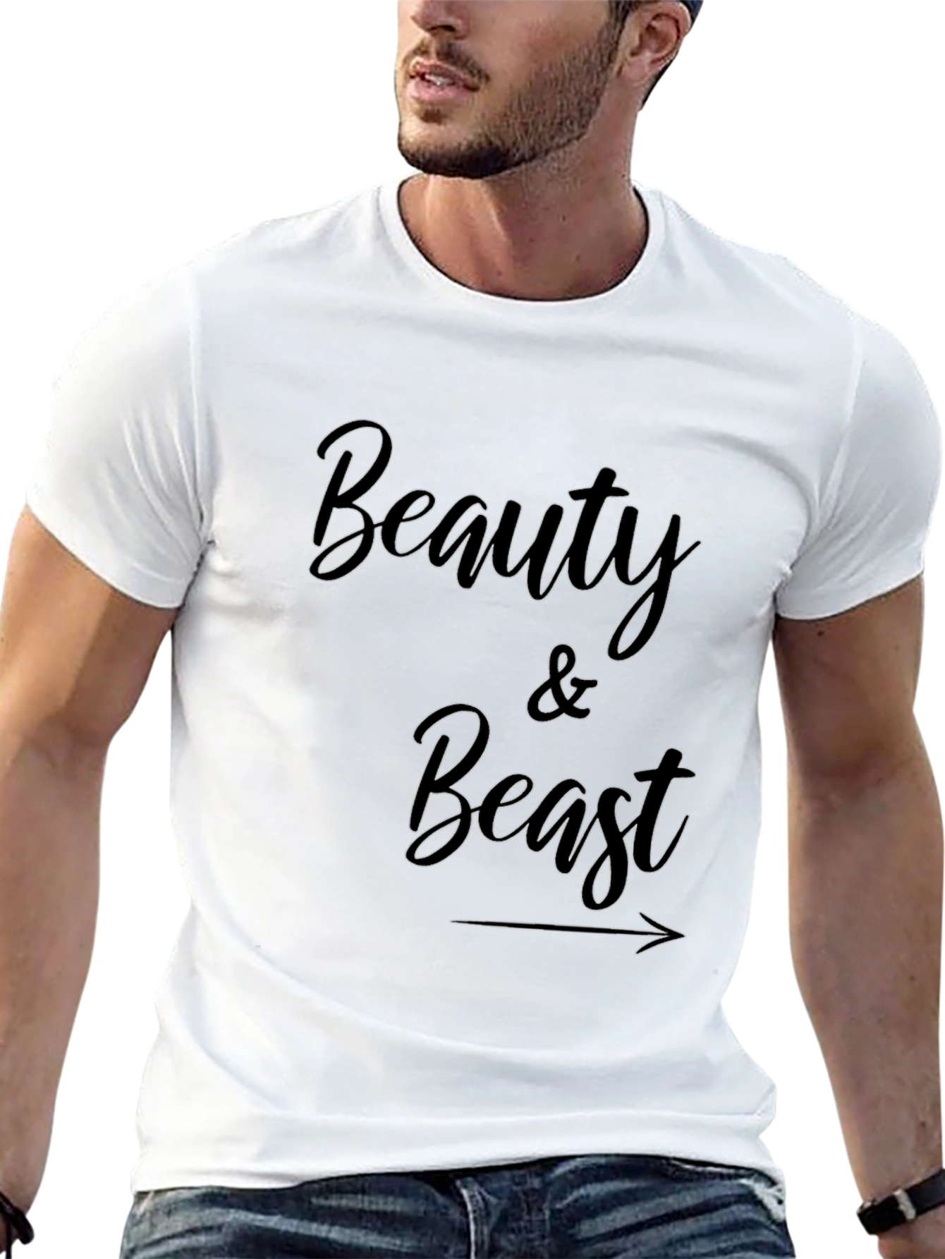 Beauty & Beast Matching Couple T-Shirt