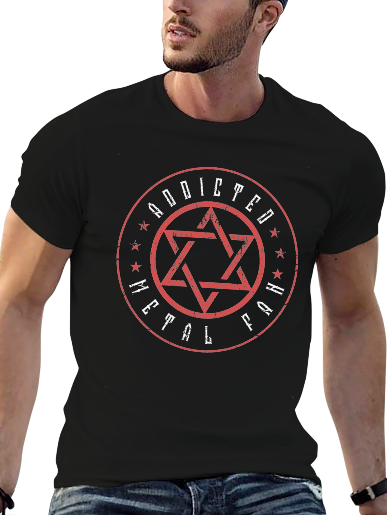 Addicted Metal Punk Graphic Tee