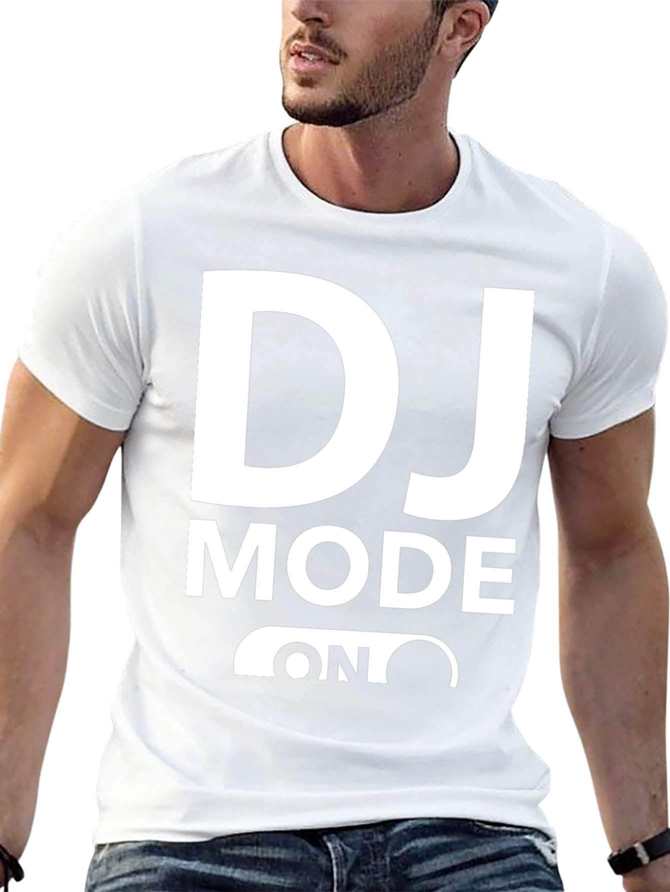 DJ Mode On Black T-Shirt
