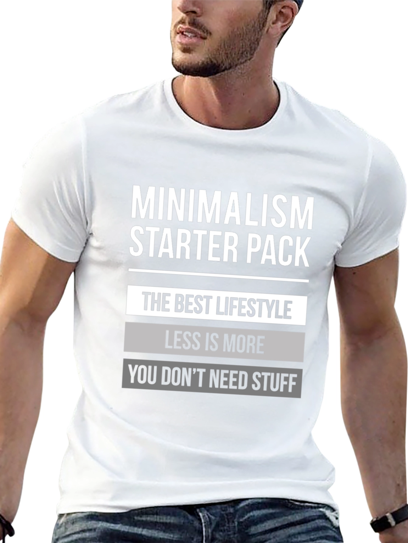 Minimalism Starter Pack Graphic Tee