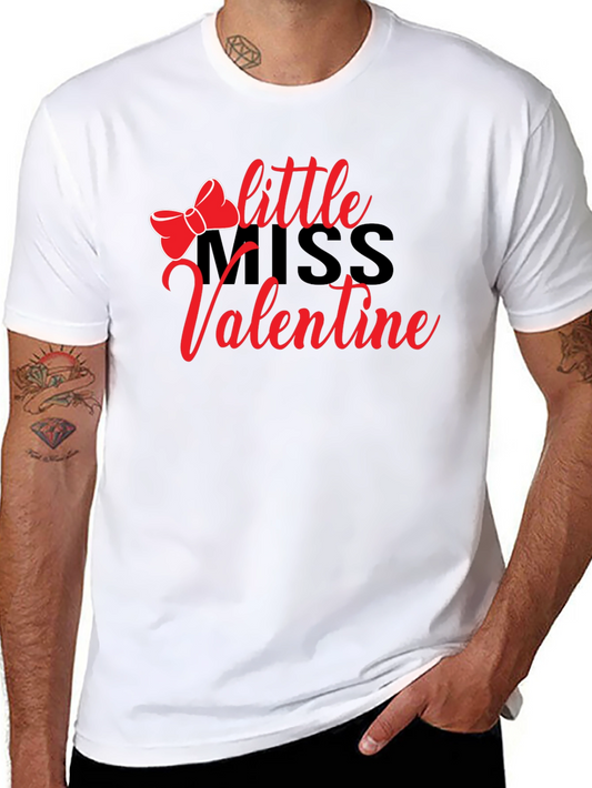 Little Miss Valentine Graphic Tee