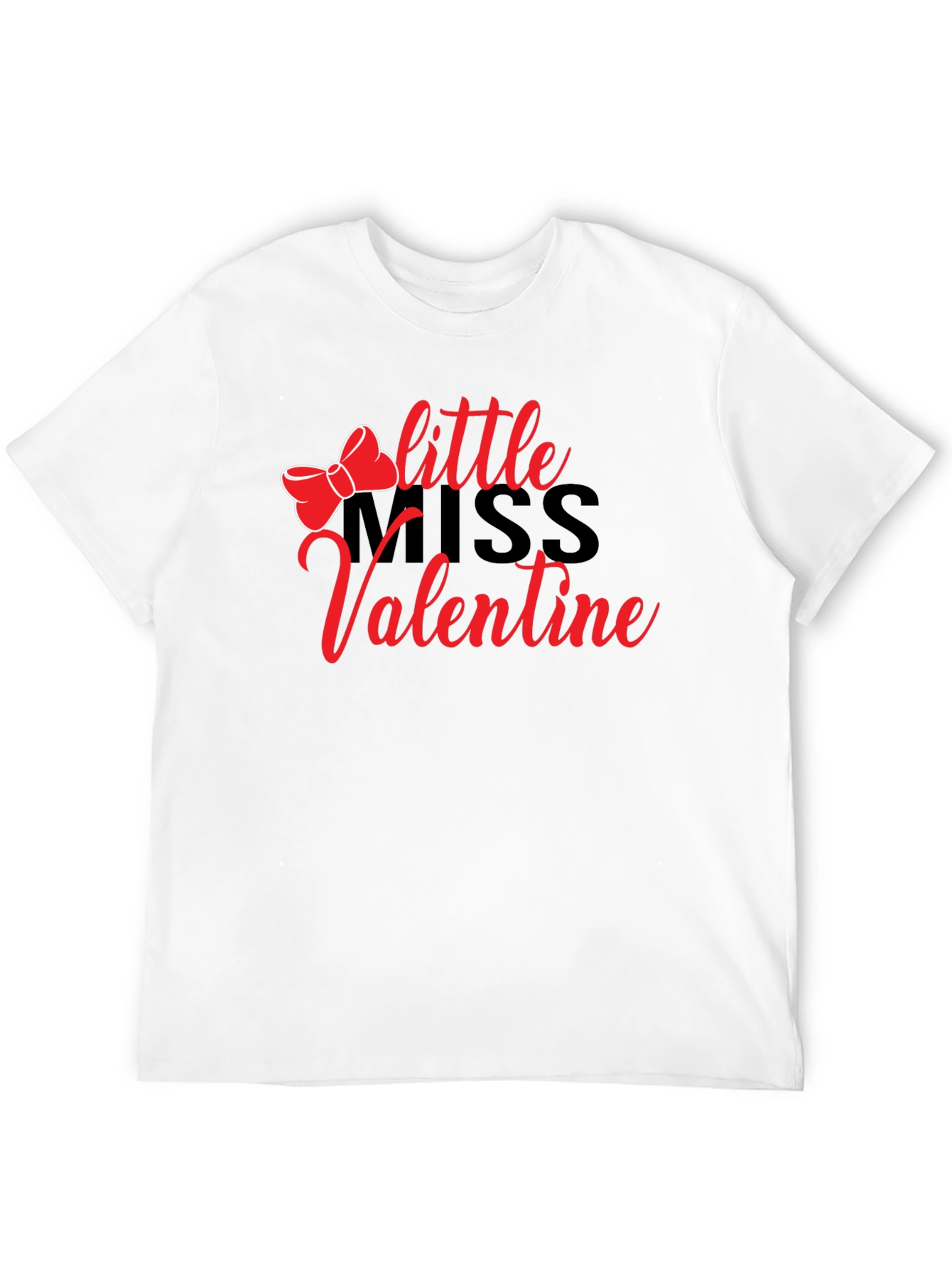 Little Miss Valentine Graphic Tee