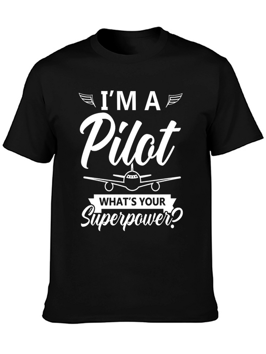 Pilot Superpower Graphic T-Shirt