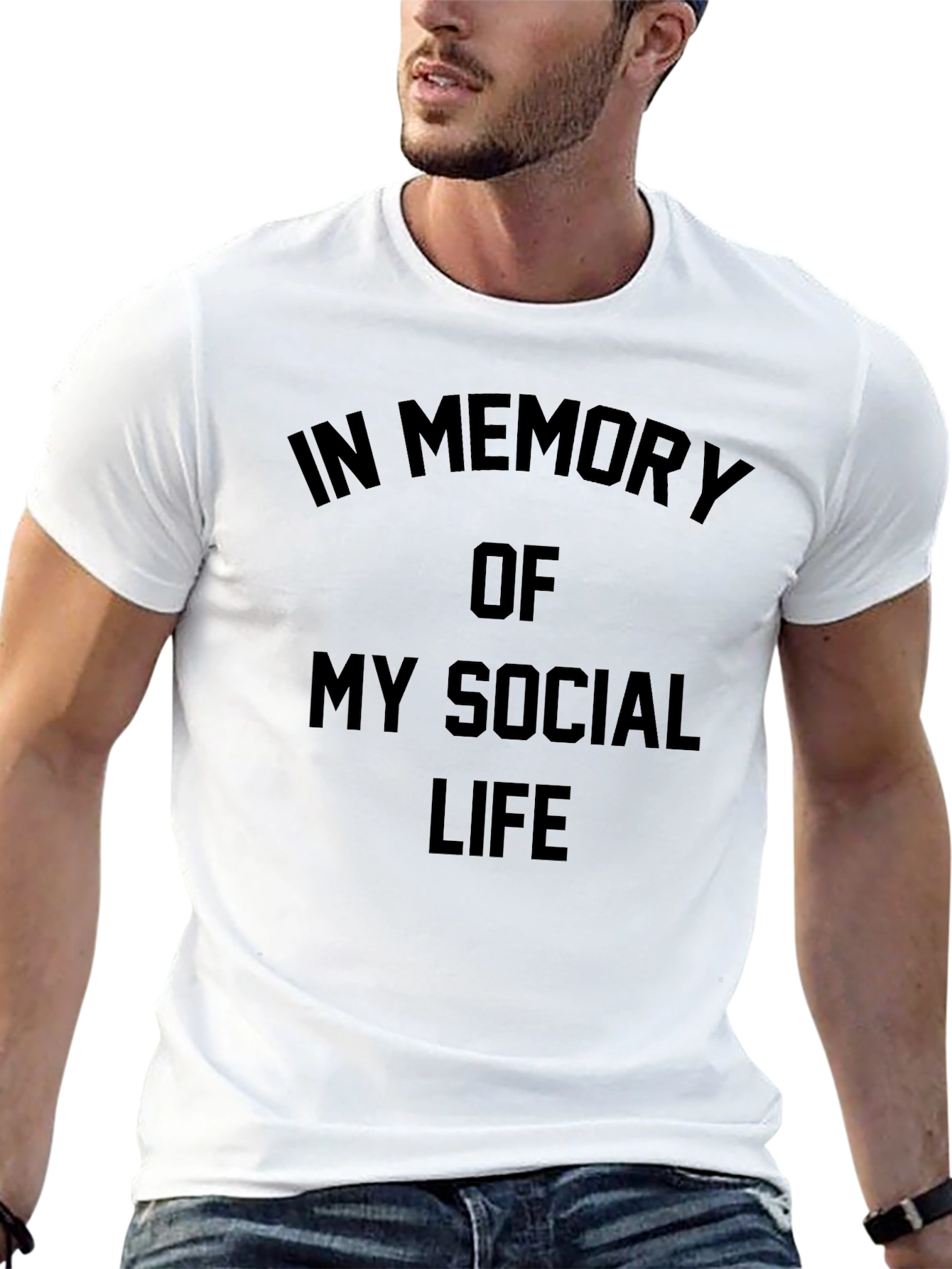In Memory of My Social Life T-Shirt