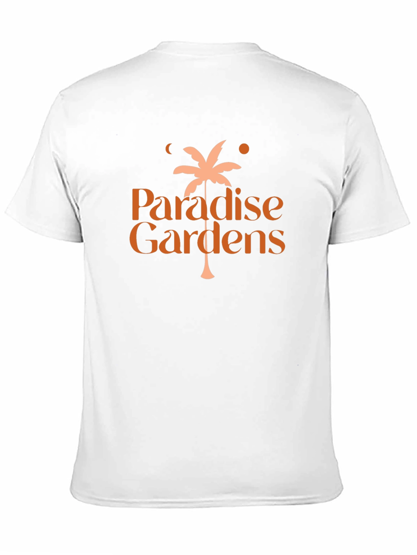 Paradise Gardens Black Graphic T-Shirt