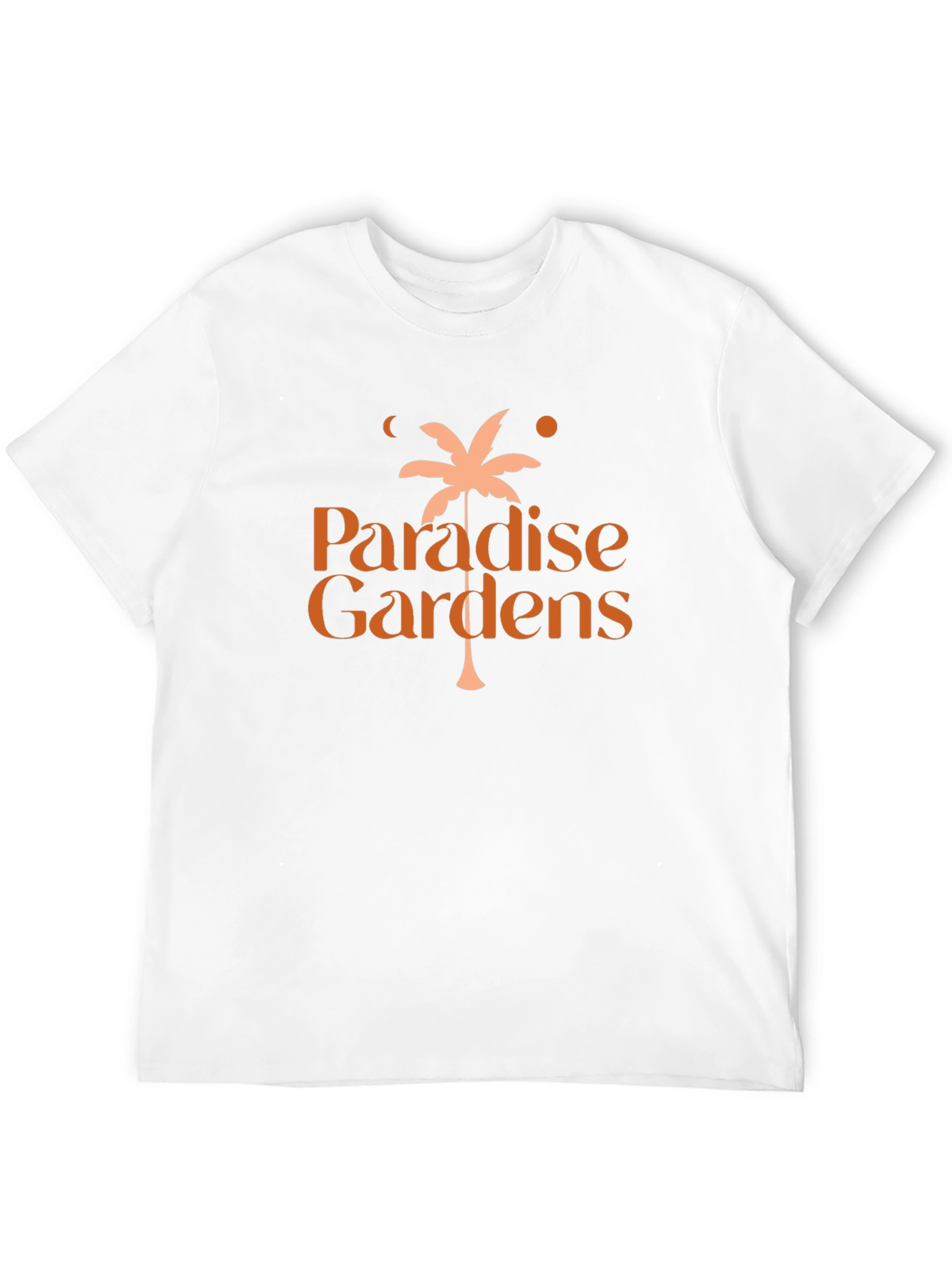 Paradise Gardens Black Graphic T-Shirt