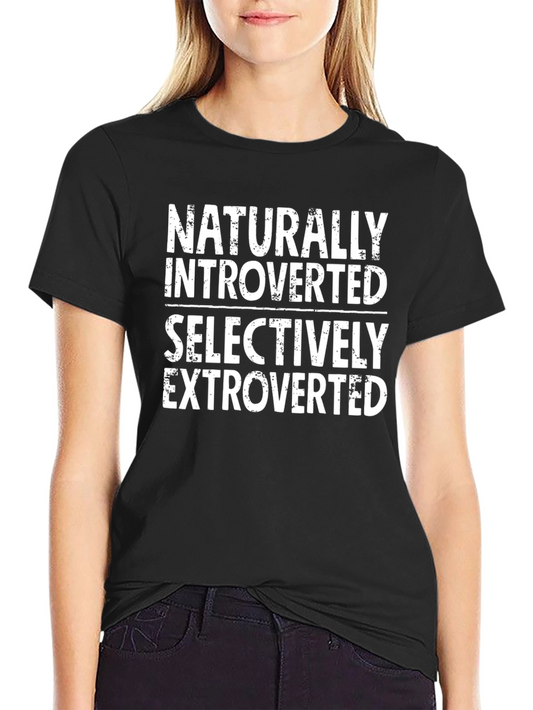 Introverted/Extroverted Graphic T-Shirt