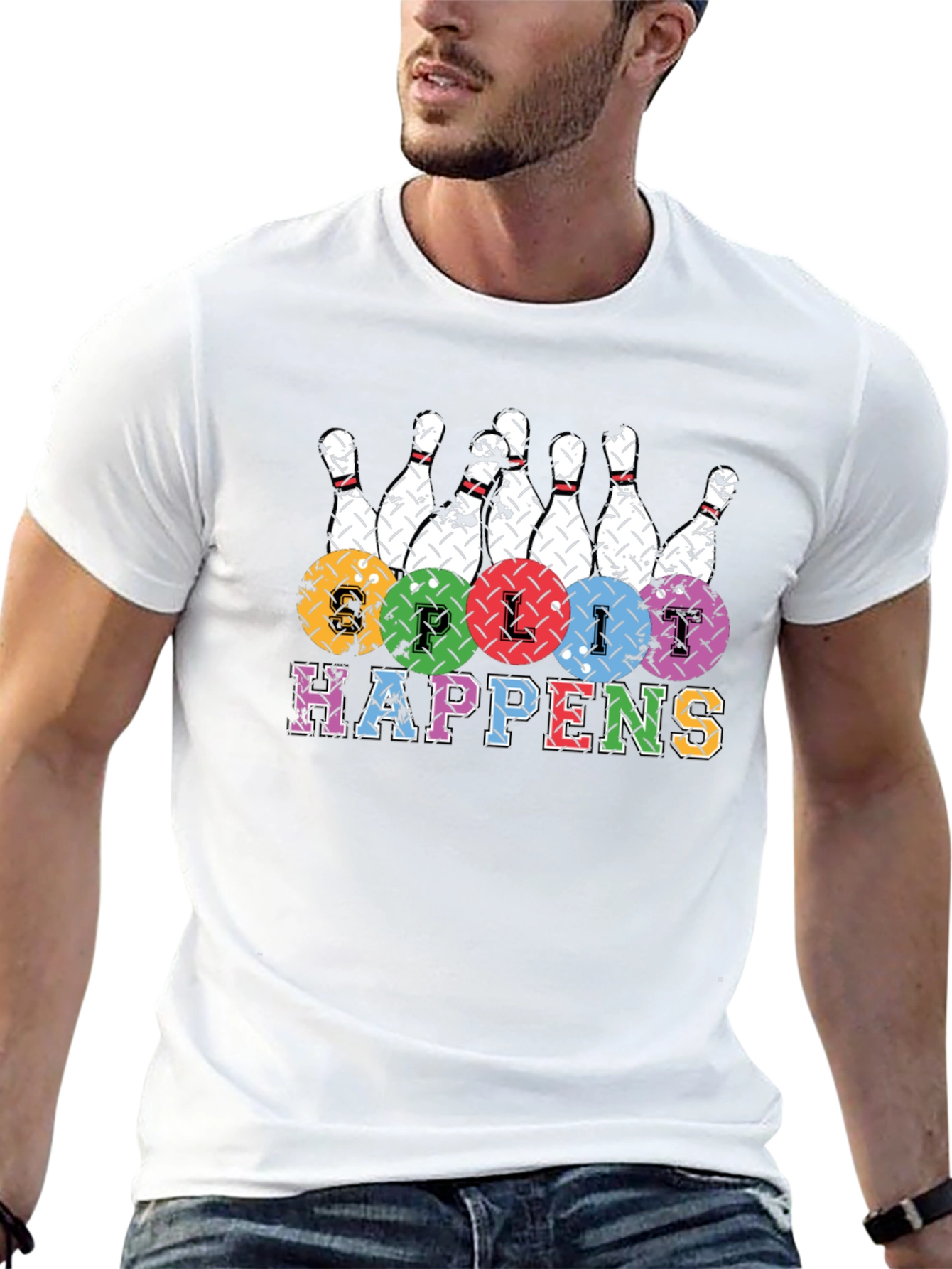 Split Happens Bowling T-Shirt