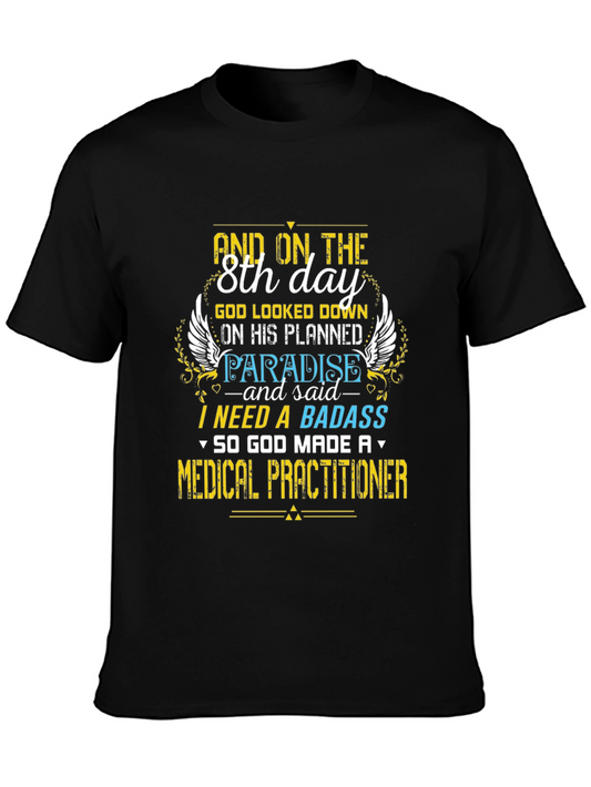 Badass Medical Practitioner Graphic T-Shirt