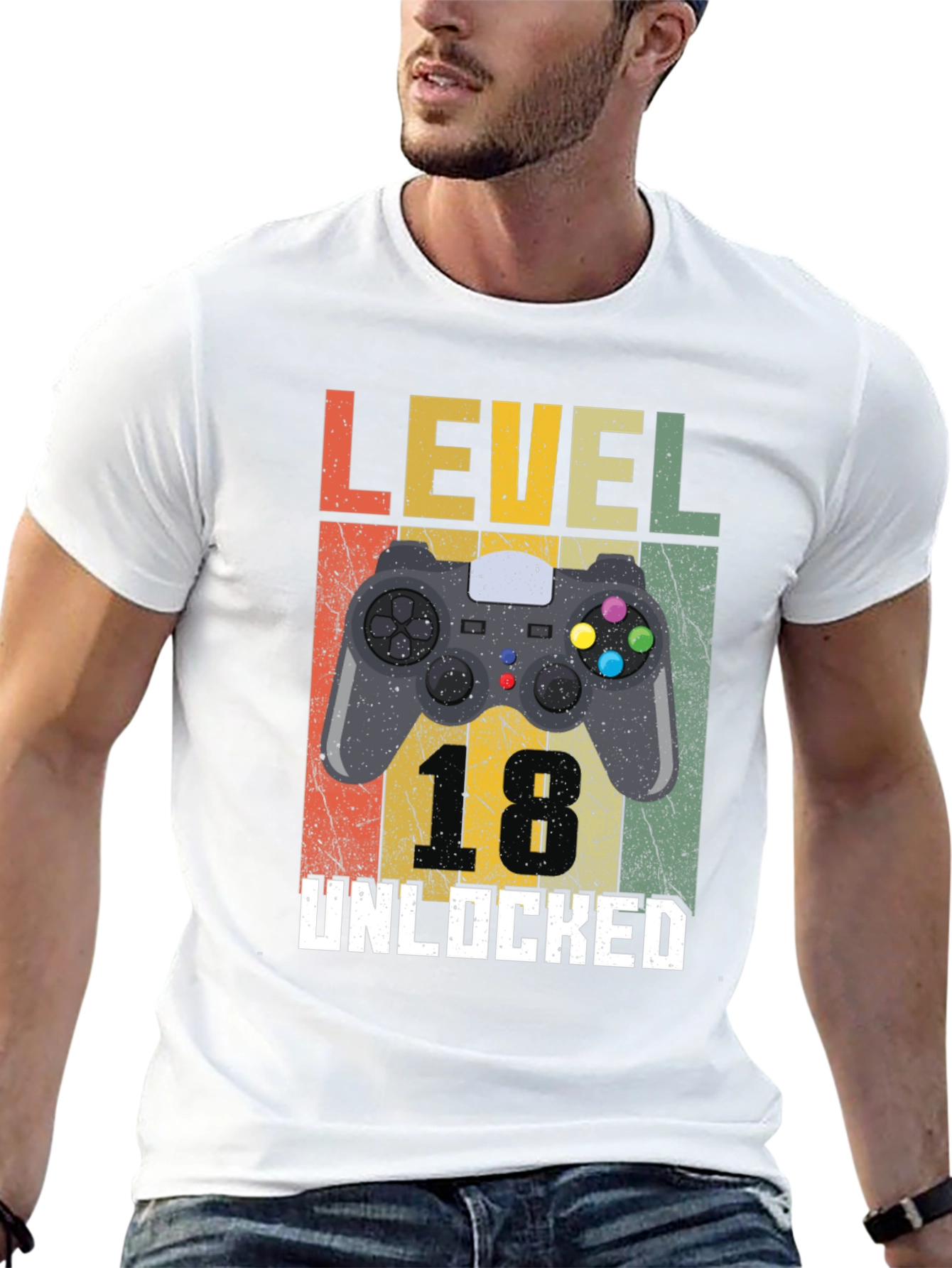 Level 18 Unlocked Gamer T-Shirt