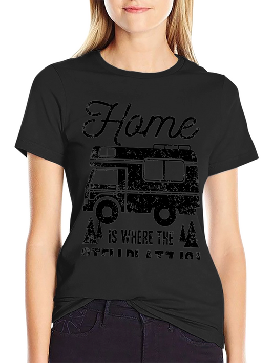 Home is Where Stellplatz Is T-Shirt