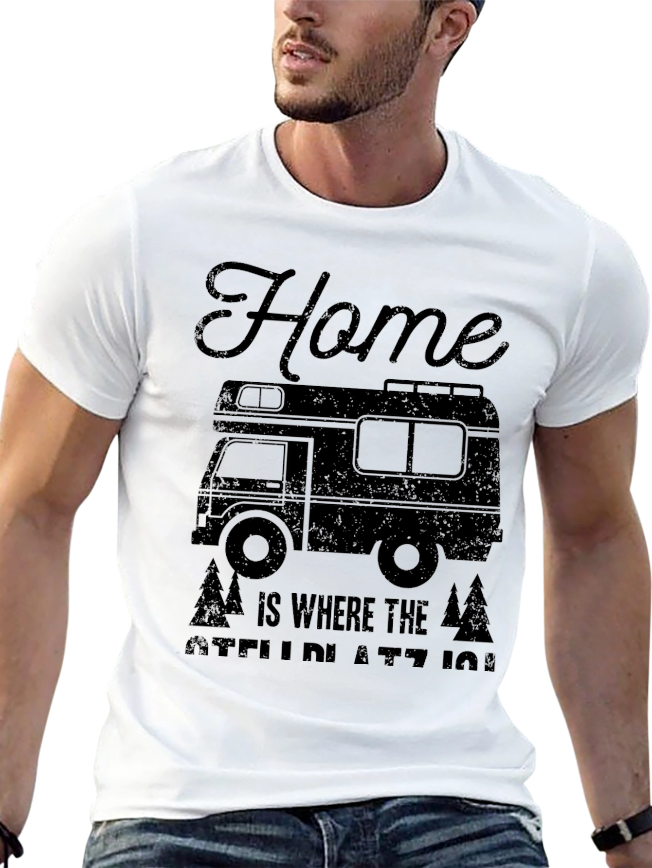 Home is Where Stellplatz Is T-Shirt