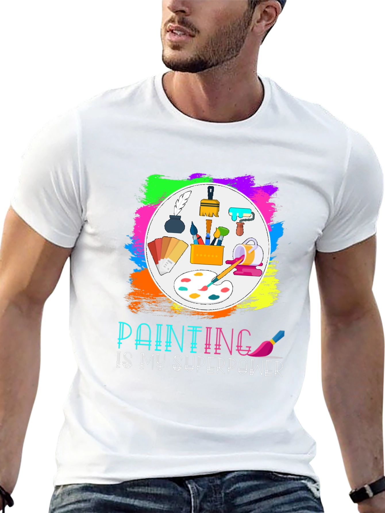 Painting is My Superpower T-Shirt