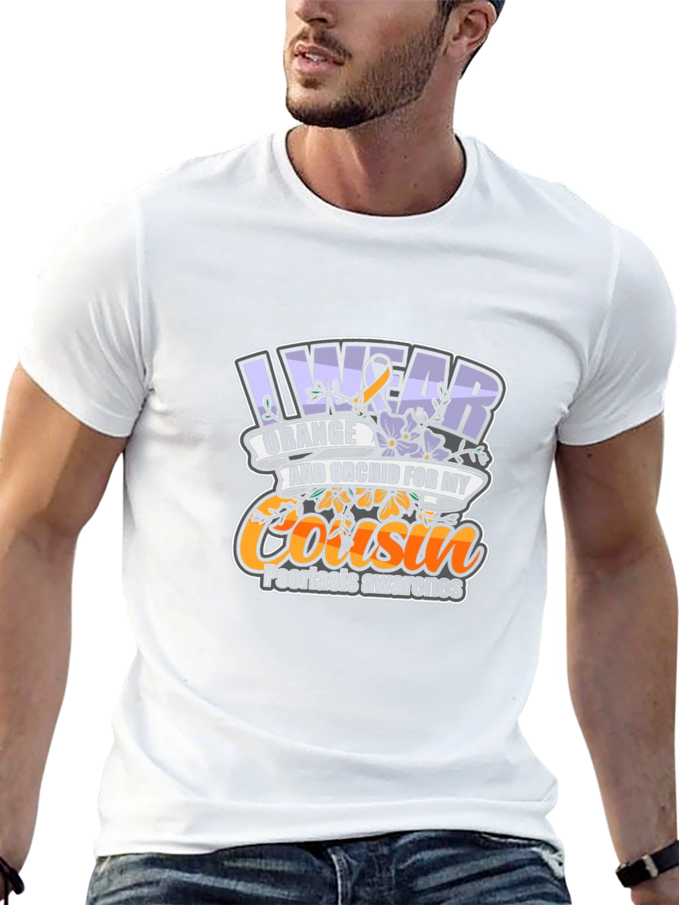 Psoriasis Awareness Cousin T-Shirt
