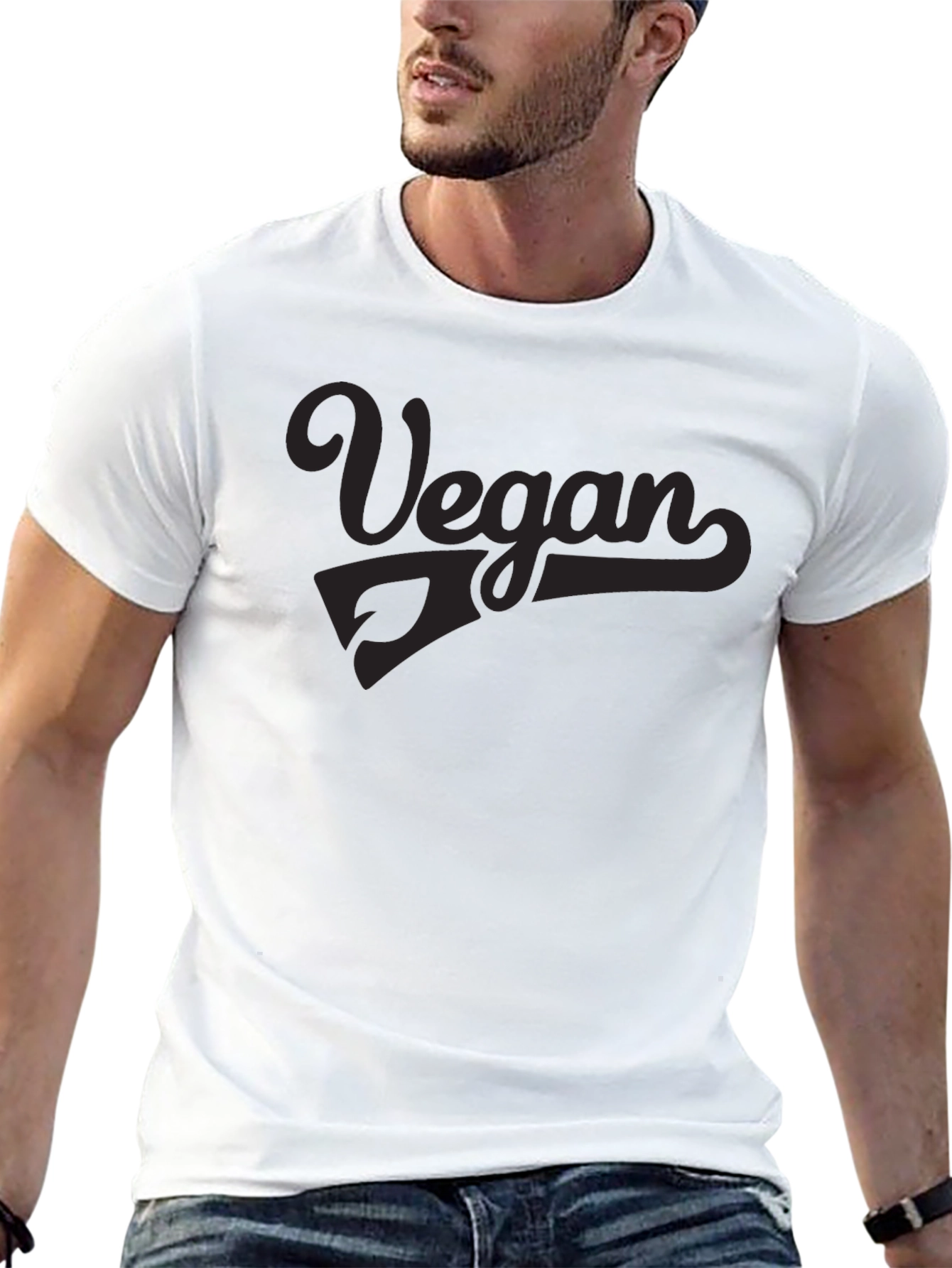 Vegan Graphic Tee - Stylish & Comfortable