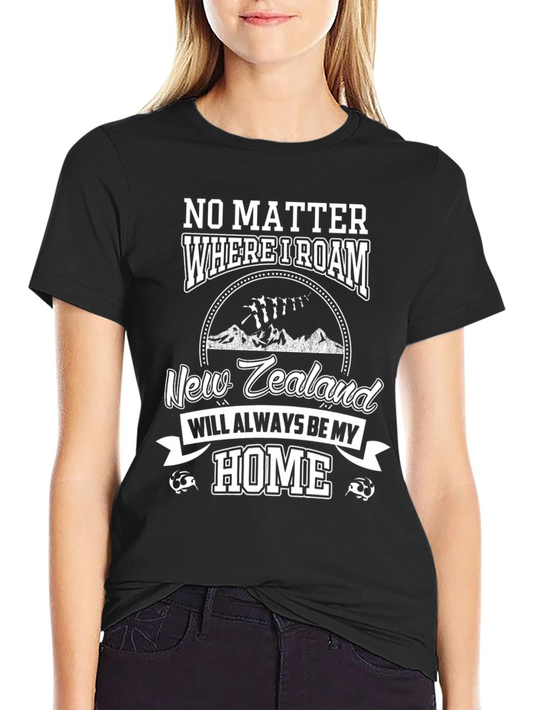 New Zealand Home T-Shirt - Travel Souvenir Tee