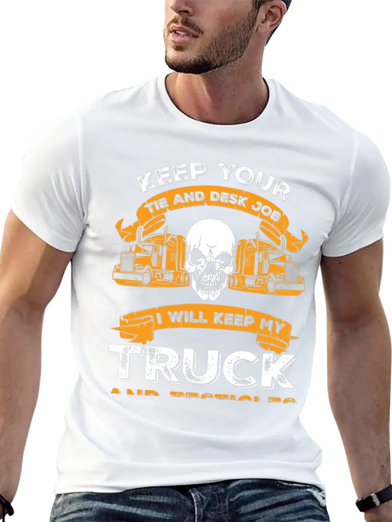 Trucker Pride Tee: Keep Your Truck Graphic T-Shirt
