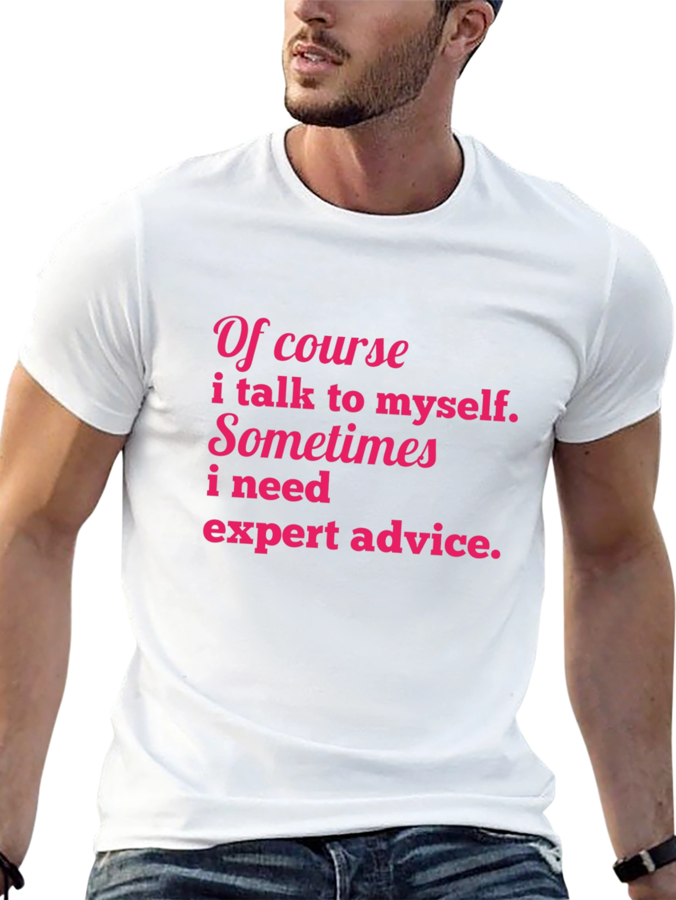Funny Graphic T-Shirt - Expert Advice Tee