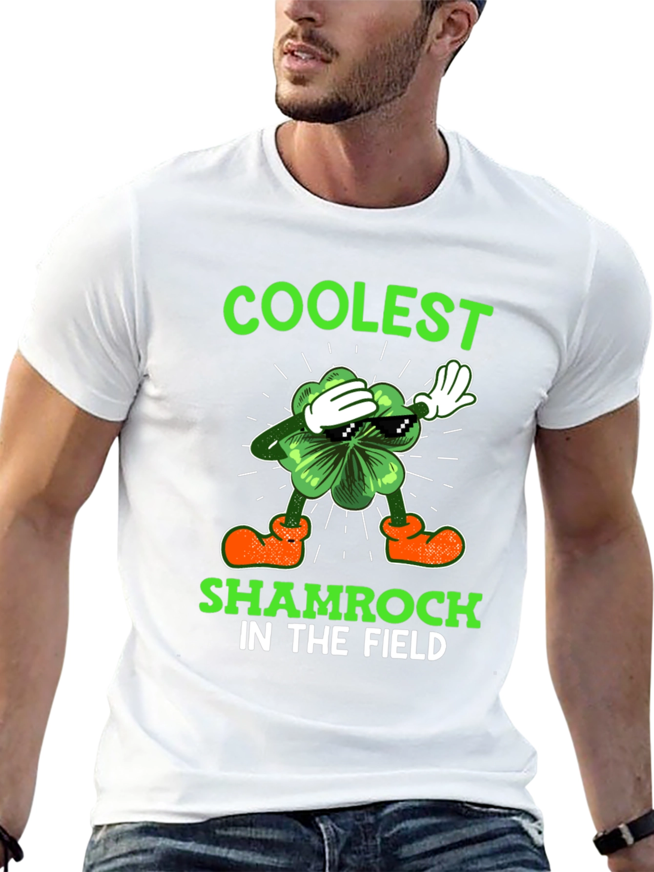 Coolest Shamrock St. Patricks Day T-Shirt