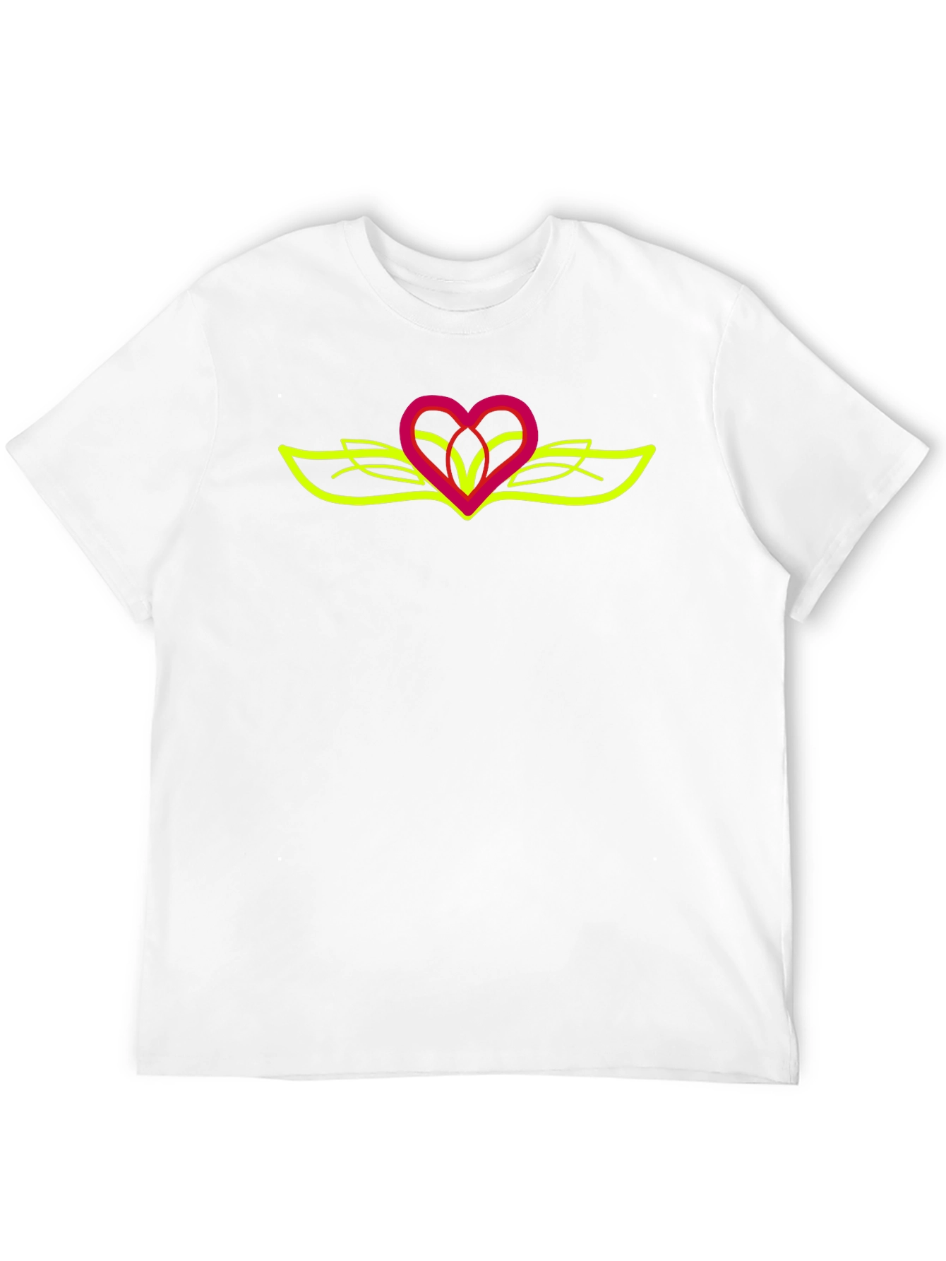 Heart Wings Graphic Tee - Modern Style