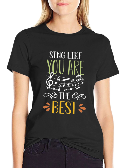 Sing Like You Are The Best Graphic Tee
