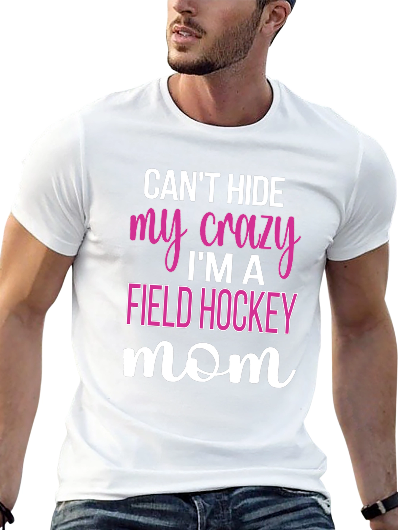 Crazy Field Hockey Mom T-Shirt