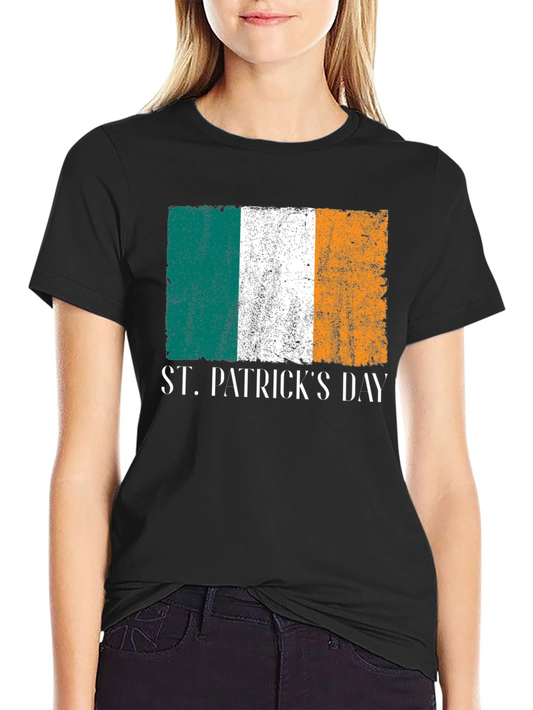 St. Patricks Day Irish Flag Graphic Tee