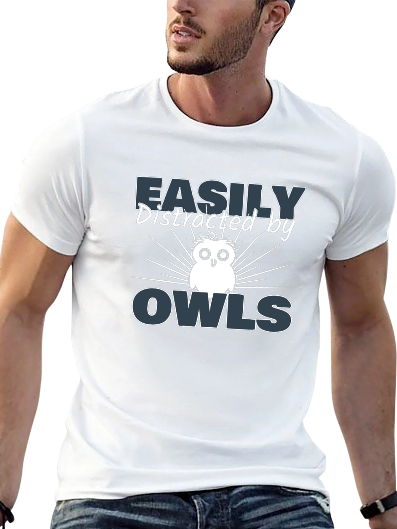 Easily Distracted By Owls T-Shirt