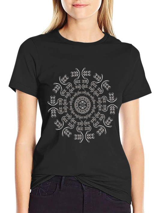 Mandala Love T-Shirt - Black